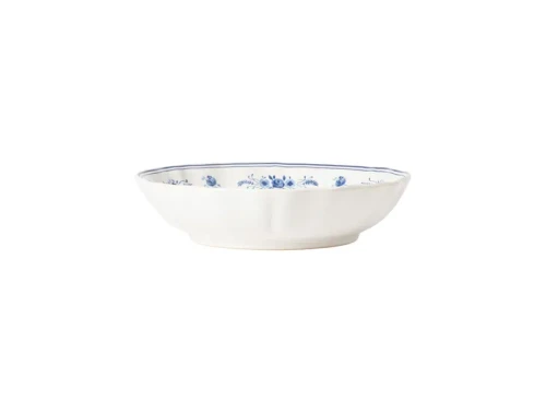 Costa Nova Vila White-Blue Soup/Pasta Bowl - Set of 6