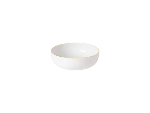 Costa Nova Resonance Porcelain Gold Rim Soup/Cereal Bowl - Set of 6