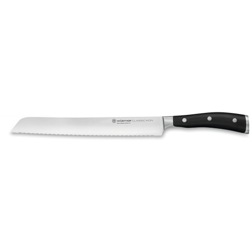 Wusthof Classic Ikon 9" Double Serrated Bread Knife