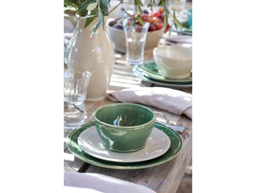 Casafina Fontana Green Soup/Cereal bowl - Set of 6