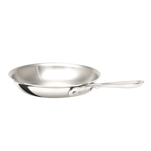 All-Clad D5 Polished Stainless Steel 8" Fry Pan