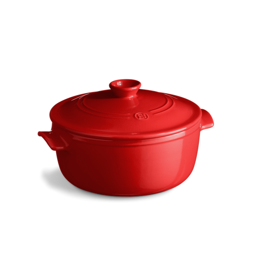 Emile Henry Grand Cru Round Stewpot 4.2qt