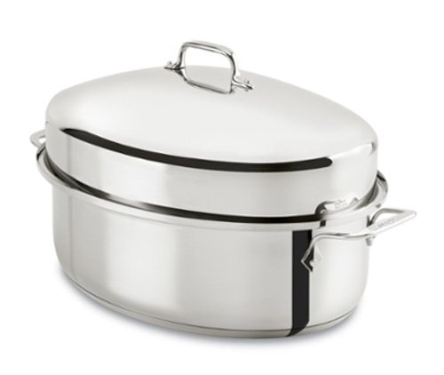 All-Clad Covered Oval Roaster with Rack