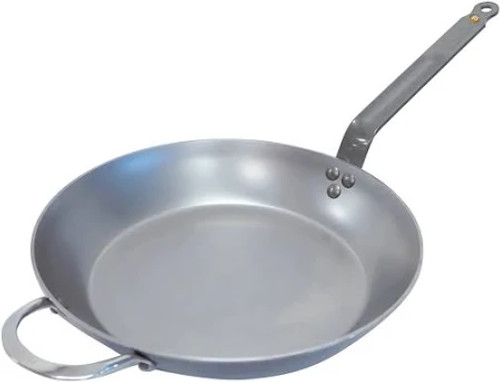de Buyer Mineral B Round Steel Fry Pan 32cm de Buyer Mineral B Round Steel Fry Pan 32cm