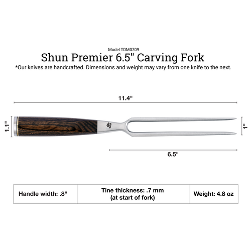 Shun Premier 6.5"Fork