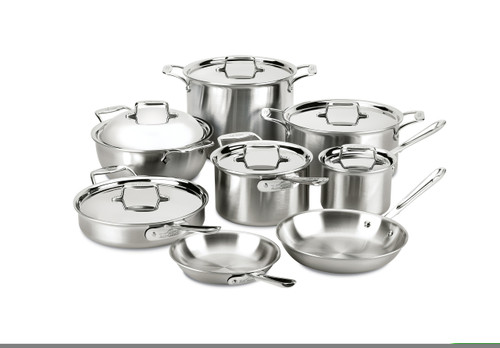 All-Clad d5 Brushed 14-piece set