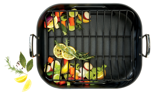 All-Clad HA1 Non-Stick Roaster w/Rack