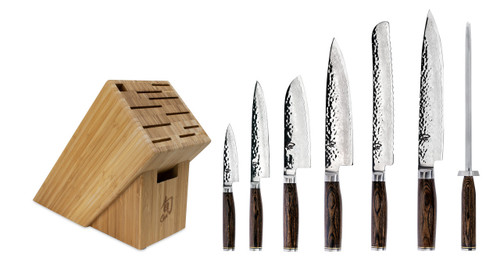 Shun Premier 8-piece Professional Block Set