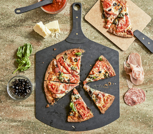 Riveted Handled Pizza Peel  Slate/Slate Handle   