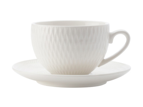 Maxwell & Williams Diamonds Espresso Cup & Saucer 90ml Set of 4