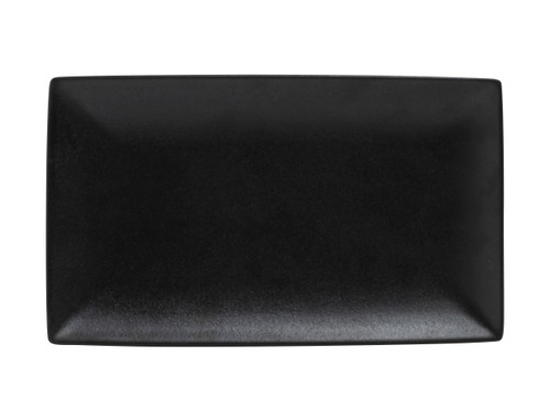 Maxwell & Williams Caviar Black Rectangle Platter 27.5 x 16cm -Set of 2