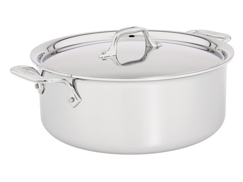 All-Clad d3 Stainless Steel 6-quart Stockpot with Lid All-Clad d3 Stainless Steel 6-quart Stockpot with Lid
