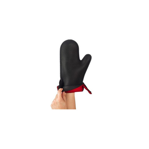 Kitchen Grips Chef's Mitt, Large, Cherry Black