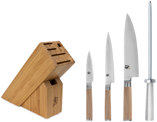 Shun Classic Blonde 5-piece Starter Block Set