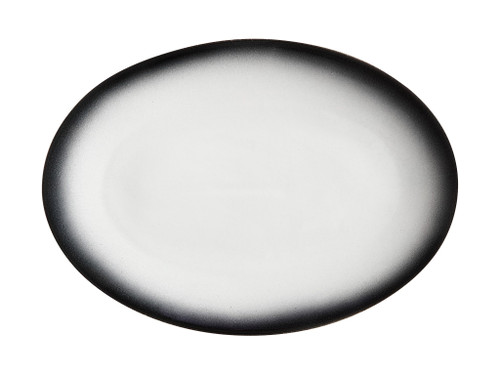 Maxwell & Williams Caviar Granite Oval Plate 35 x 25cm – Set of 2