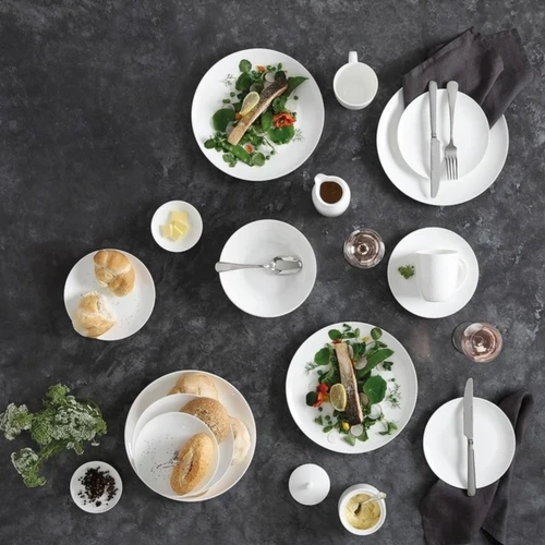 Maxwell & Williams Resort Cashmere Coupe Side Plate 19cm – Set of 4