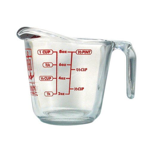 Fire-King Measuring Cup - 1 cup/8oz