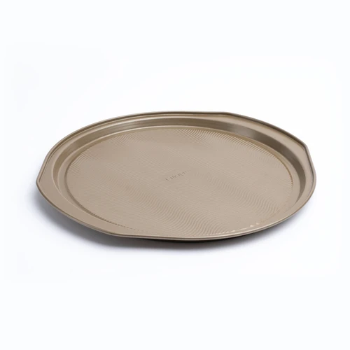 Cuisipro Bakeware, Pizza Pan, 14 x13x0.5"/35.6x33x1.27cm, Carbon Steel