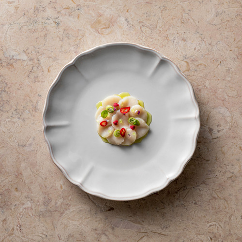 Alentejo White Salad/Dessert Plate - Set of 6