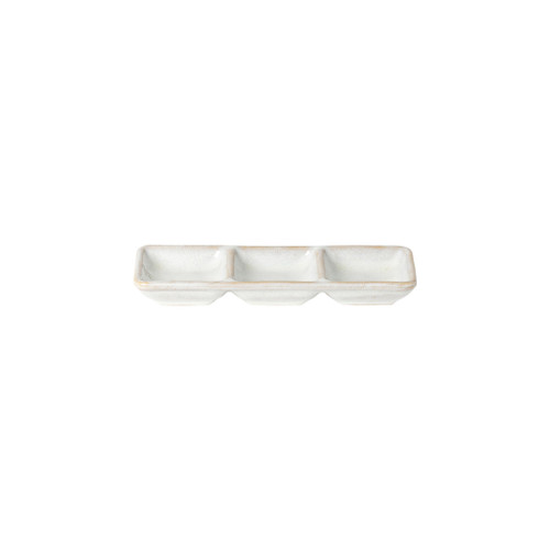Roda Branca 3 Section Small Tray - Set of 2