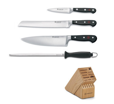 Wusthof Classic Essentials 5-Piece Block Set