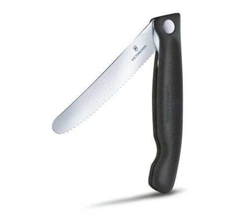 Swiss Classic Foldable 4.5" Serrated Utility Knife Swiss Classic Foldable 4.5" Serrated Utility Knife