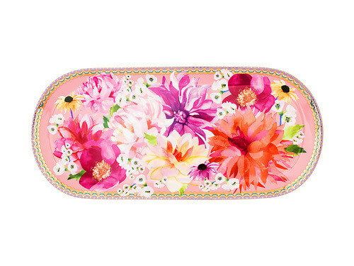 Maxwell & Williams Dahlia Daze Pink Platter 33cm