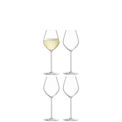 Borough Champagne Tulip Glass 285ml - Set of 4