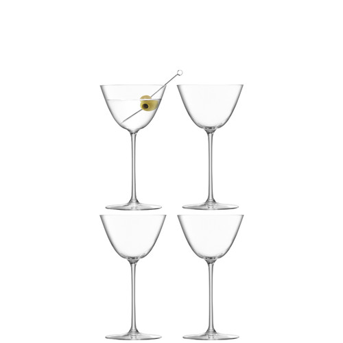 Borough Martini Glass 195ml - Set of 4