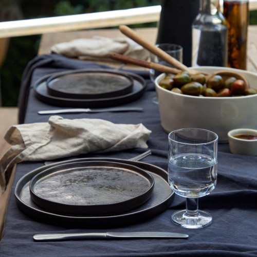 Lagoa Metal Salad/Desert Plate - Set of 6 Lagoa Metal Salad/Desert Plate - Set of 6