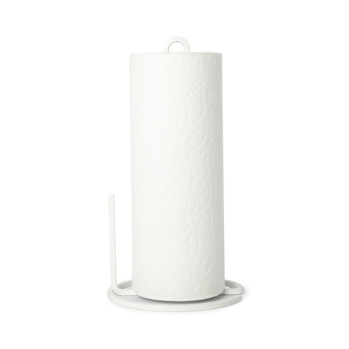 Squire Countertop Paper Towel Holder - White Squire Countertop Paper Towel Holder - White