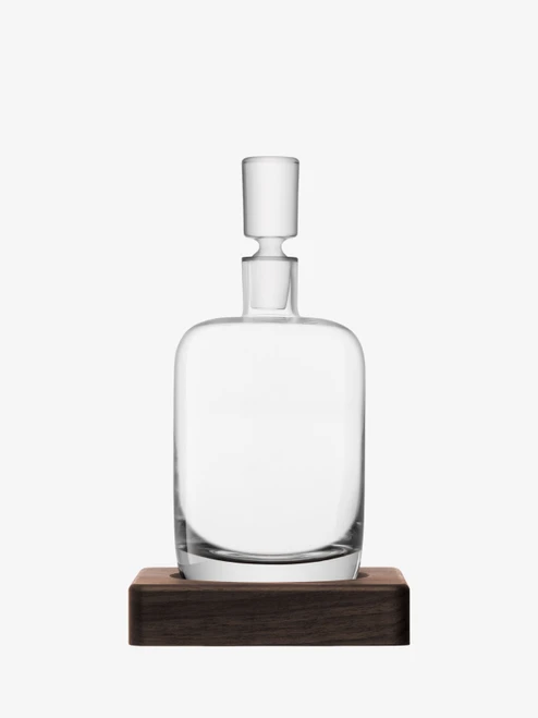 Whisky Renfrew Decanter 1.1L & Walnut Base