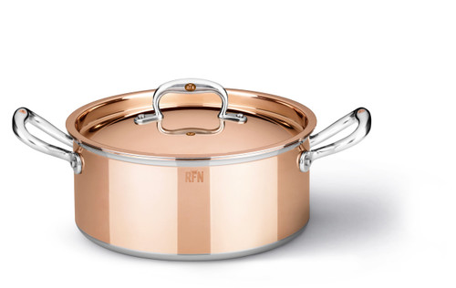 RFN by Ruffoni Copper 4-quart Soup Pot with Lid