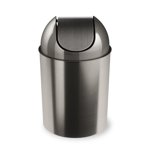 Mezzo Trash Can - Nickle