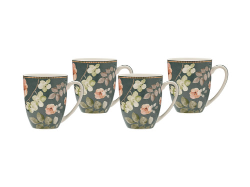 Maxwell & Williams Arcadia Green Mug 420ml - set of 4