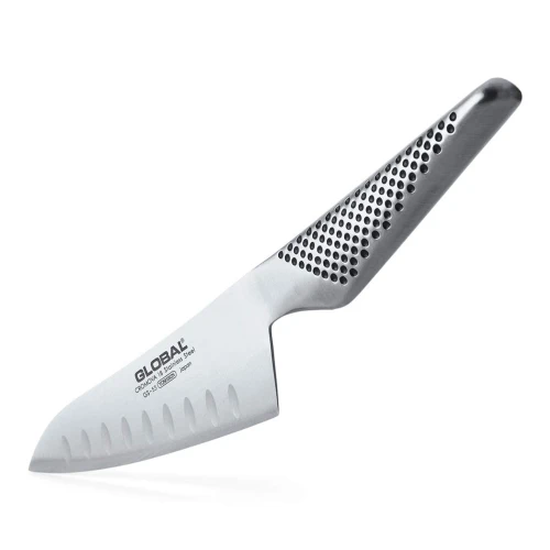 Global GS Series 12cm/4.8" Oriental Santoku Knife Fluted