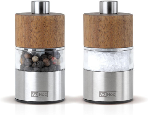 Adhoc David Salt & Pepper Mill - 2.5"H