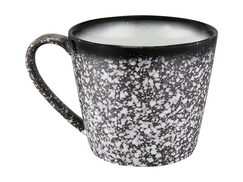 Maxwell & Williams Caviar Granite Conical Mug 420ml – Set of 4