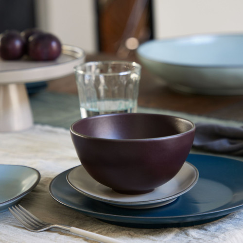 Stacked Organic Port Soup/Cereal Bowl - Set of 6
