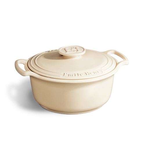 Emile Henry Cream Sublime Stewpot 4.5-quart