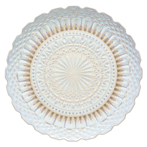 Cristal Nacar Round Platter