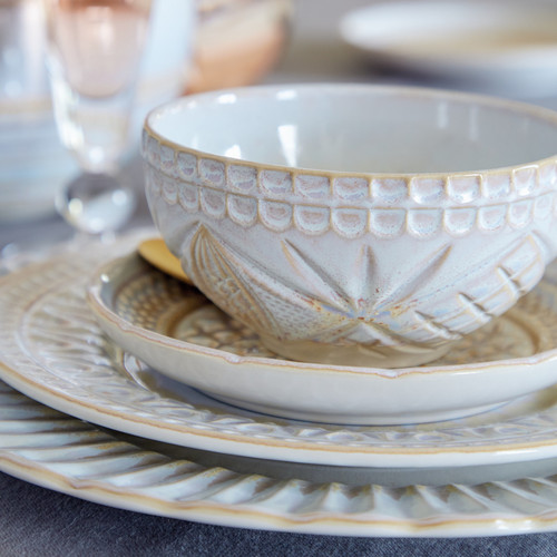 Cristal Nacar Soup/Cereal Bowl 15cm - Set of 6