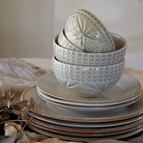 Cristal Grey Soup/Cereal Bowl 15cm - Set of 6 Cristal Grey Soup/Cereal Bowl 15cm - Set of 6