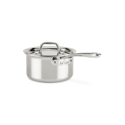 All-Clad d3 Stainless Steel 2qt Saucepan with Lid
