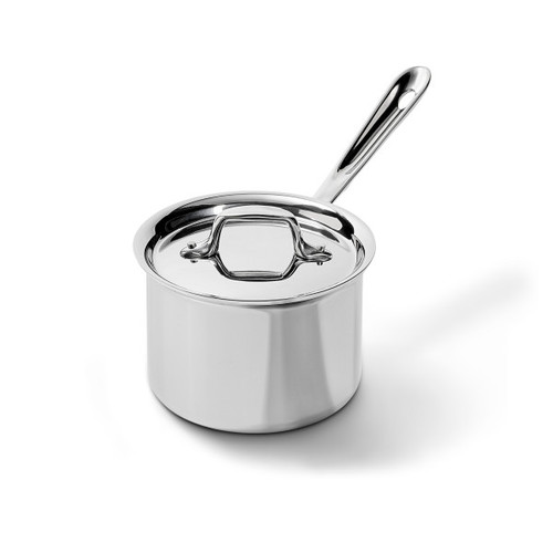 All-Clad d3 Stainless Steel 2-Quart Saucepan with Lid