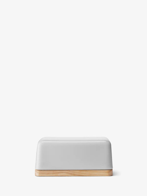 Collective Butter Dish & Ash Lid White