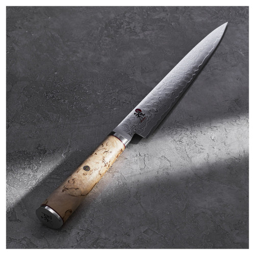 Miyabi Birchwood 5000MCD 9" Sujihiki, Brown