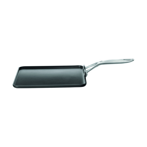 ZWILLING NONSTICK GRIDDLE 28 cm / 11 inch Aluminum Square Non-Stick Griddle, Black