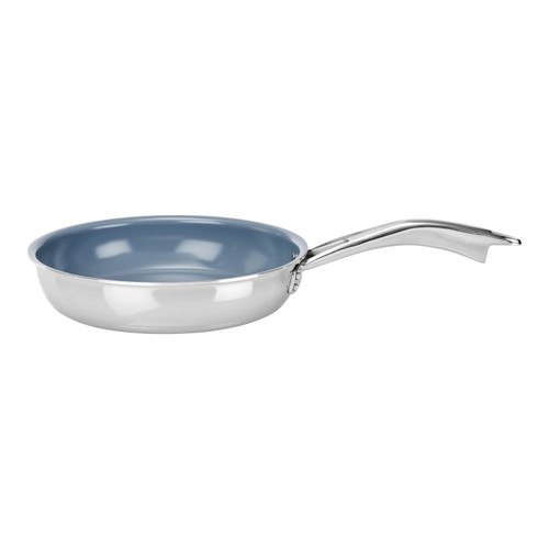 ZWILLING TruClad Frying Pan, 30 cm / 12 inch, 18/10 Stainless Steel, Ceramic Coating