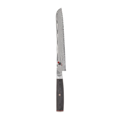 MIYABI 5000 FC-D 9.5 inch Bread Knife, Black